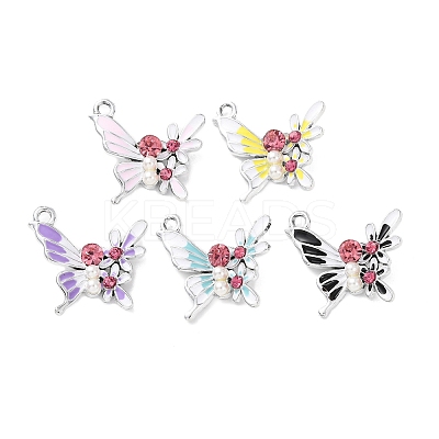 Alloy Enamel Pendants ENAM-K076-27P-1