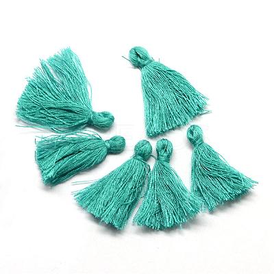 Handmade Polycotton(Polyester Cotton) Tassel Decorations OCOR-Q024-01-1