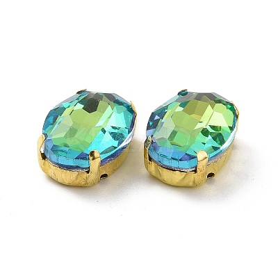 Oval Sew on Rhinestone DIY-E062-06G-B01-1