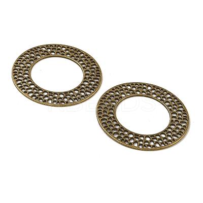 Tibetan Style Alloy Linking Rings LS-TIBE-Q035-055AB-NR-1
