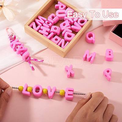 26Pcs 26 Styles Acrylic European Beads OACR-TA0004-42-1