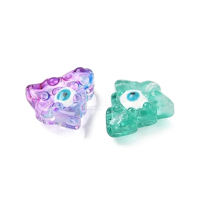 Handmade Evil Eye Lampwork Beads LA-CBAAB97-01B-1