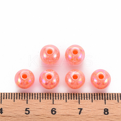 Opaque Acrylic Beads MACR-S370-D8mm-SS2109-1