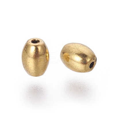 Tibetan Style Alloy Beads GLFH10358Y-1