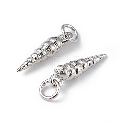 Eco-Friendly Rack Plating Brass Pendants KK-F848-09P-1