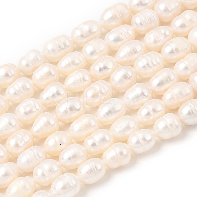 Natural Cultured Freshwater Pearl Beads Strands PEAR-F020-04A-2A-1