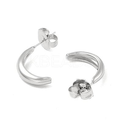 Non-Tarnish 304 Stainless Steel Stud Earing for Women Men STAS-P319-34P-1