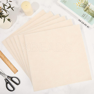 12Pcs Square Self-adhesion Polyester Carpet Tape DIY-CN0003-45A-1