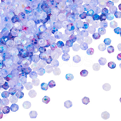 3 Bags 3 Colors Transparent Colours Glass Seed Beads GLAA-TA0003-68-1