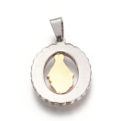 PVD Vacuum Plating Religion Theme 304 Stainless Steel Pendants STAS-I131-18B-GP-1