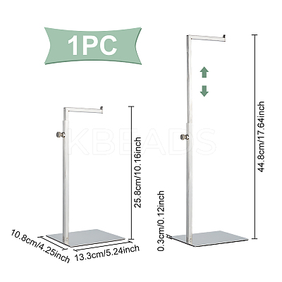 201 Stainless Steel Single Handbag Rack ODIS-WH0001-68-1