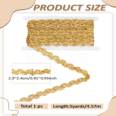 Sparkle Polyester Lace Ribbon OCOR-LP0002-14-1