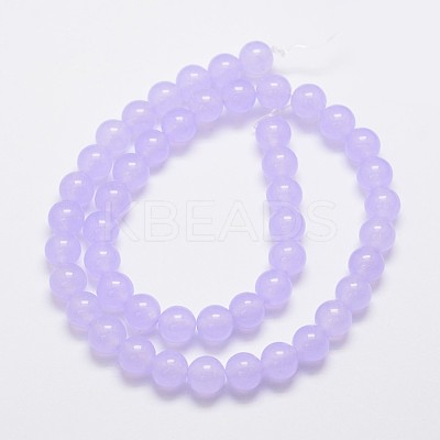Natural & Dyed Malaysia Jade Bead Strands LS-G-A146-8mm-A18-1