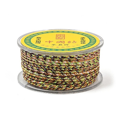 11M Braided Nylon Chinese Knot Cord WCOR-B001-2mm-09-1