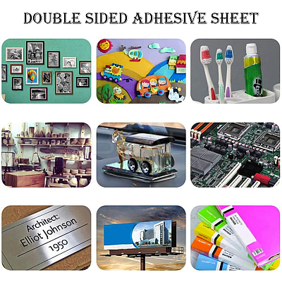 Double Sided Tape Adhesive Paper DIY-WH0183-24B-1