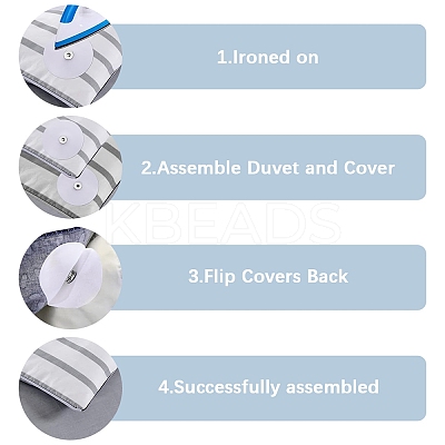 10 Pairs Cloth Duvet Cover Clips FIND-CP0003-40-1