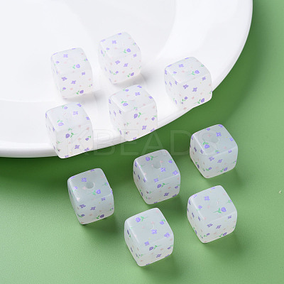 Printed Acrylic Beads MACR-S374-11C-05-1