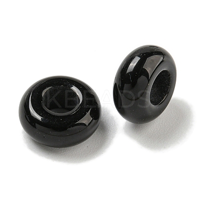 Natural Black Stone Beads X-G-Q173-03A-16-1