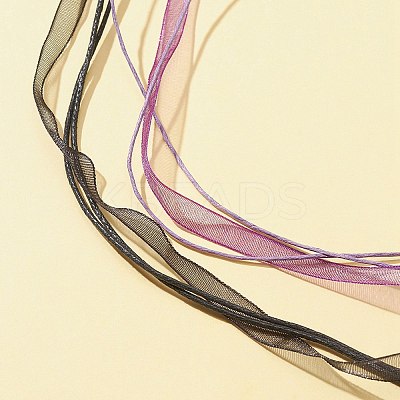 20Pcs 2-Strand Waxed Cord Necklace Making DIY-FS0003-93-1