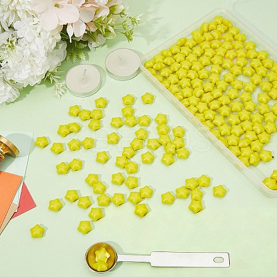 200Pcs Star Sealing Wax Particles DIY-CP0009-30-1