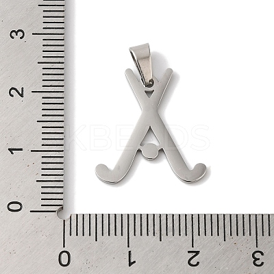 Non-Tarnish 304 Stainless Steel Pendants STAS-U010-07P-1