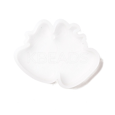 Christmas Bell Pendant Silicone Molds DIY-K054-07-1
