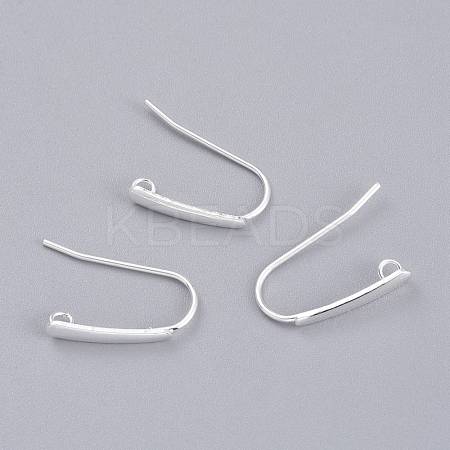 304 Stainless Steel Earring Hooks STAS-K211-02S-1