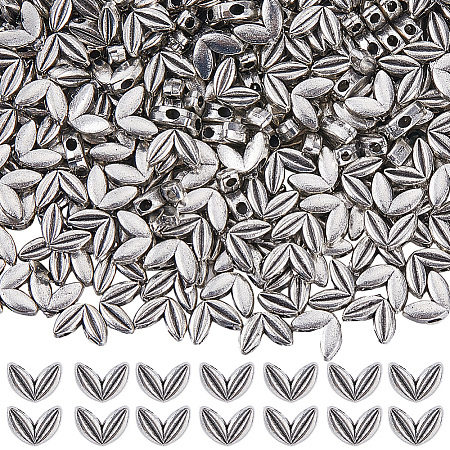 400Pcs Alloy Beads FIND-SP0002-36A-1