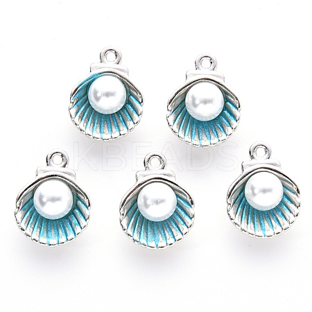 Alloy Enamel Charms ENAM-R059-03E-P-RS-1