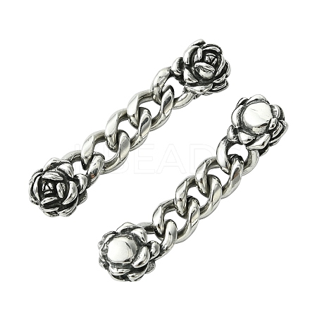 316 Stainless Steel Chain Extender DIY-CJC0006-32-1