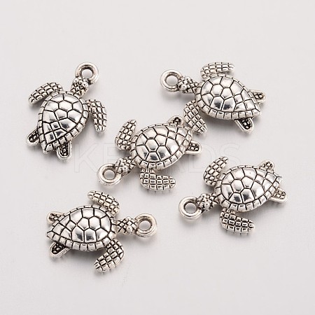 Tibetan Style Zinc Alloy Charms LS-X-TIBEP-S287-38-1
