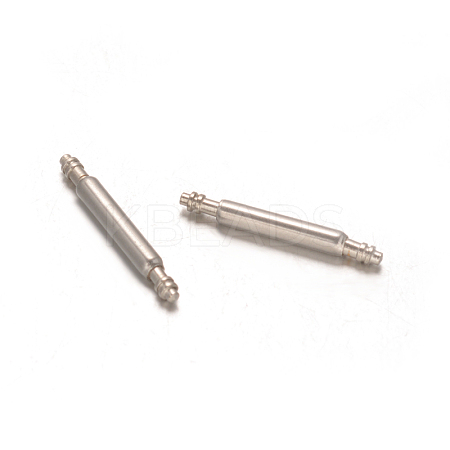 Tarnish Resistant Stainless Steel Double Flanged Spring Bar Watch Strap Pins LS-STAS-M231-02-1
