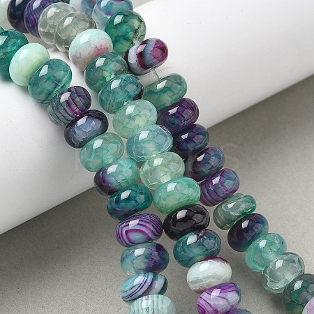 Natural Agate Beads Strands G-H295-C03-19-1