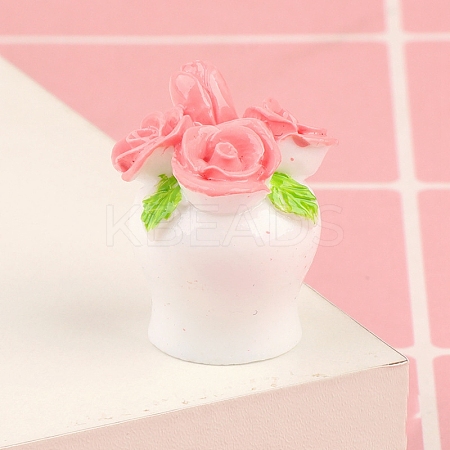 Miniature Resin Flower Pot PW-WG1A161-05-1