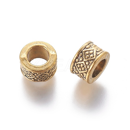Tibetan Style Alloy European Beads K0932031-1