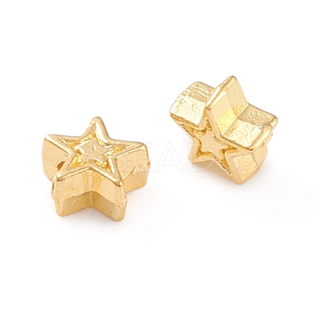Tibetan Style Alloy Beads TIBEB-01-G-NR-1