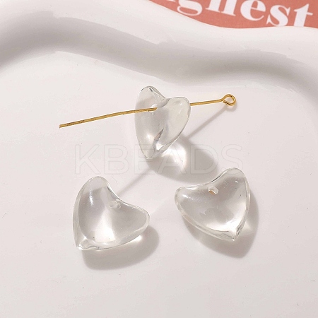 Trajnsparent Resin Pendants LS-CRES-D306-03B-1