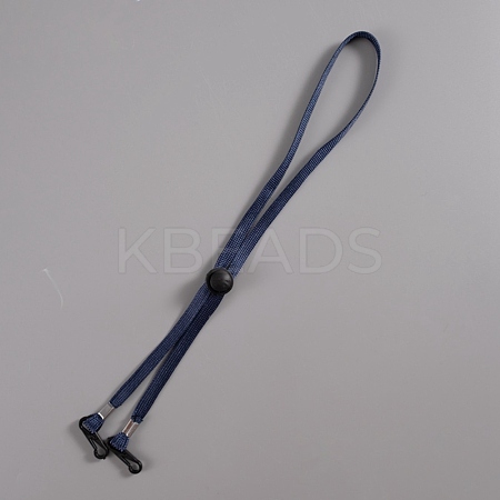 Polyester Hat Flexible Removable Chin Cord OCOR-WH0064-25B-1