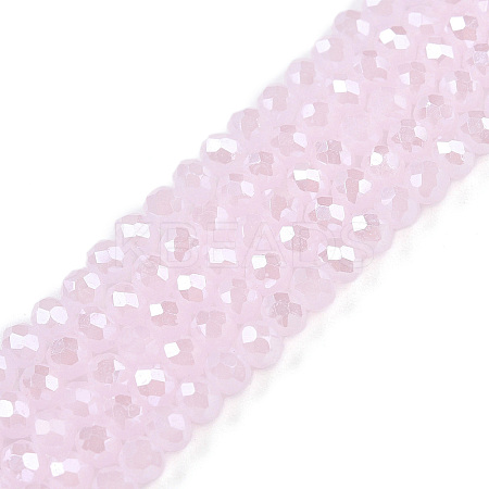 Electroplate Glass Beads Strands LS-EGLA-A044-J3mm-A02-1