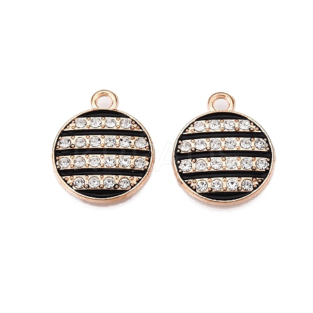 Alloy Enamel Pendants PALLOY-N176-90KCG-1