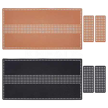 CHGCRAFT 2 Sets 2 Colors DIY Knitting Bags Kits DIY-CA0003-14-1