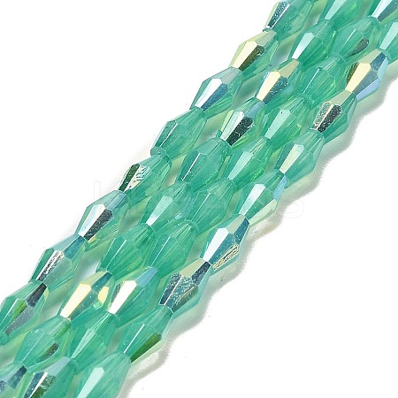Baking Painted Glass Beads Strands DGLA-D001-01H-1