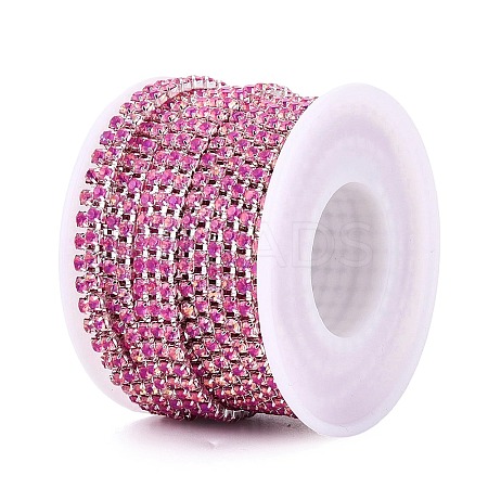 Iron Rhinestone Cup Chains CH-A008-02E-1