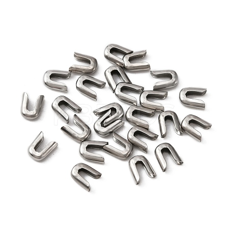 304 Stainless Steel Tips Covers for Spiral Bone FIND-WH0038-04P-02-1