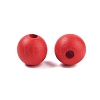 Wood European Beads WOOD-M014-01A-2