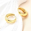 Brass Chunky Hoop Earrings for Women X-EJEW-G297-20G-1