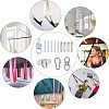 201 Stainless Steel Swing Hook STAS-WH0023-78-6