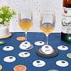 Paper Wine Glass Charms FIND-WH0110-708-4