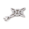 Non-Tarnish 304 Stainless Steel Hollow Pendants LS-STAS-P313-01P-2