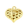 Hollow Brass Pendants for Valentine's Day KK-M289-03E-G-1